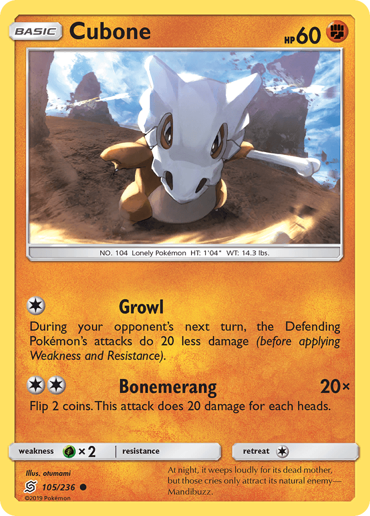 Cubone [Reverse Holo]