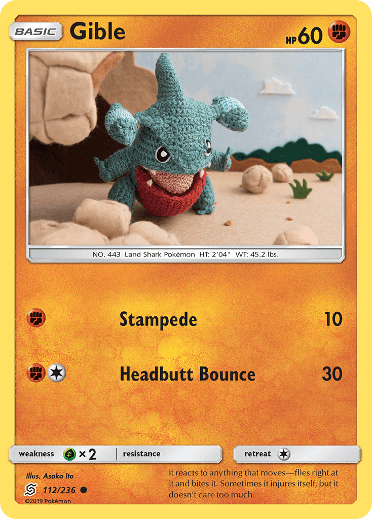 Gible [Reverse Holo]