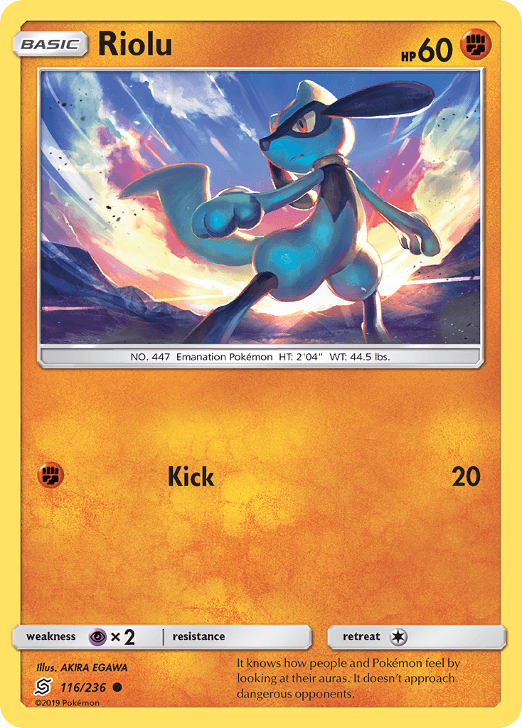Riolu [Reverse Holo]