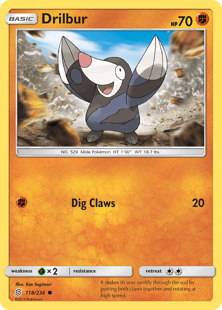 Drilbur [Reverse Holo]