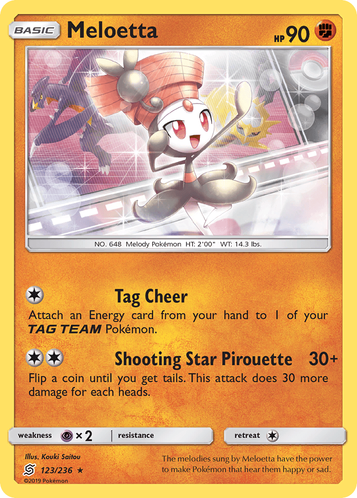 Meloetta [Reverse Holo]