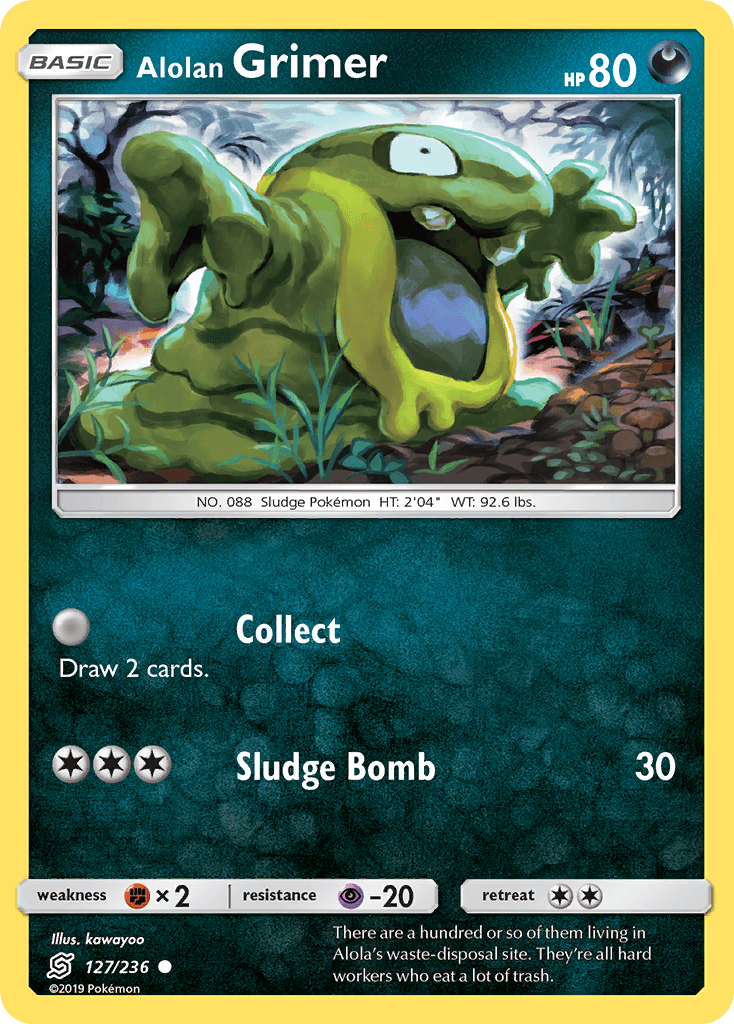 Alolan Grimer [Reverse Holo]