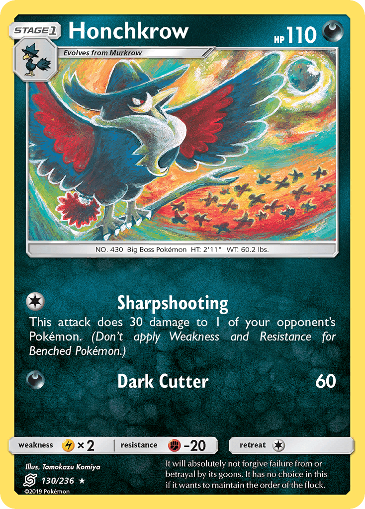 Honchkrow [Reverse Holo]
