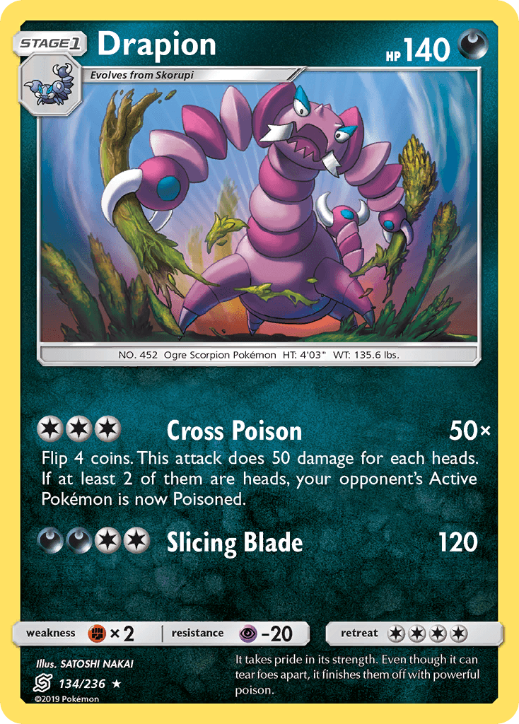 Drapion [Reverse Holo]