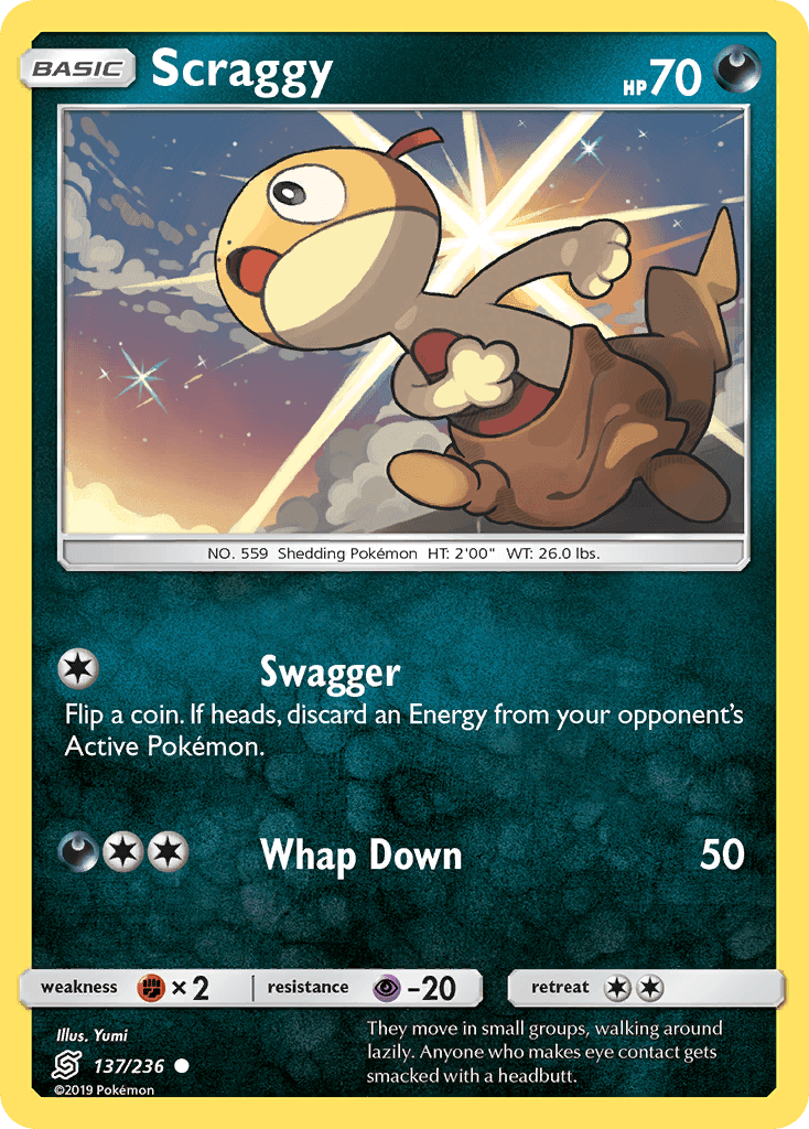 Scraggy [Reverse Holo]