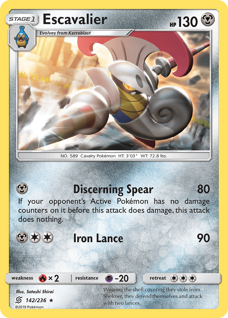 Escavalier [Reverse Holo]
