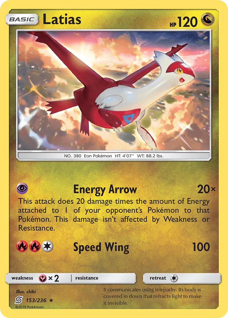 Latias [Reverse Holo]