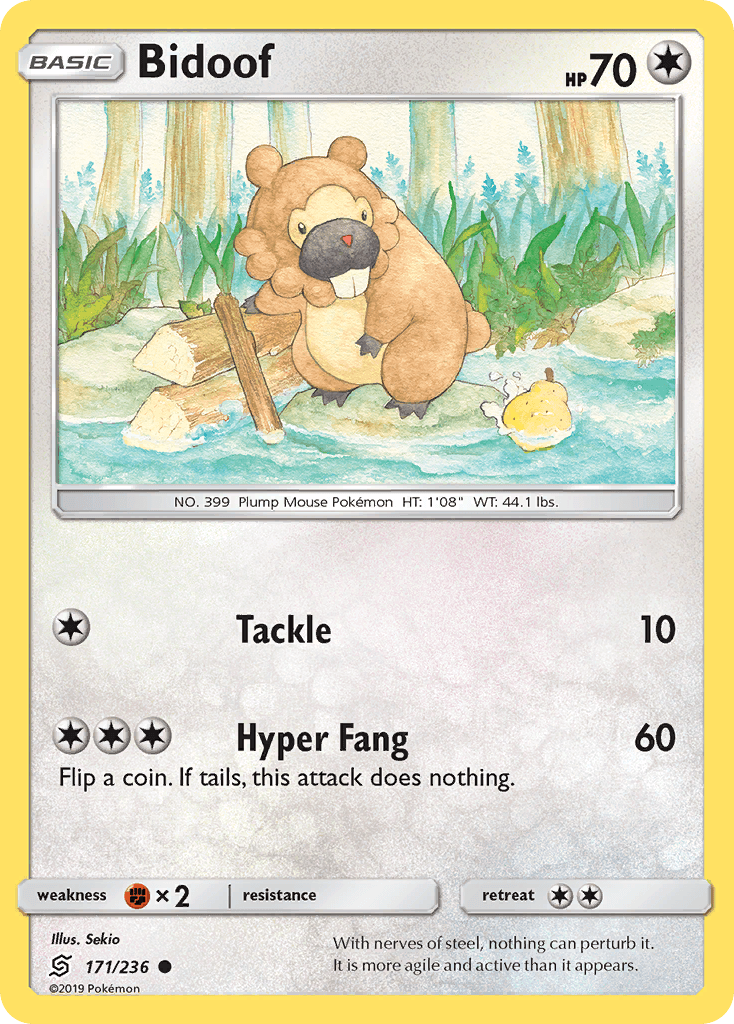 Bidoof [Reverse Holo]