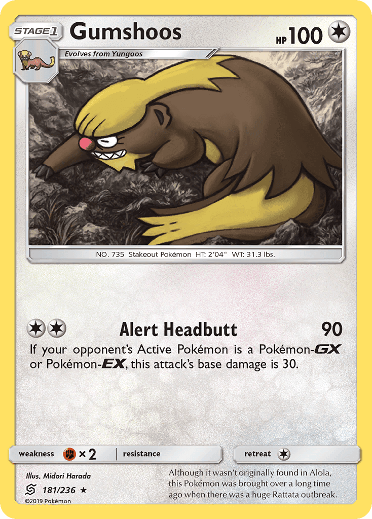 Gumshoos [Reverse Holo]