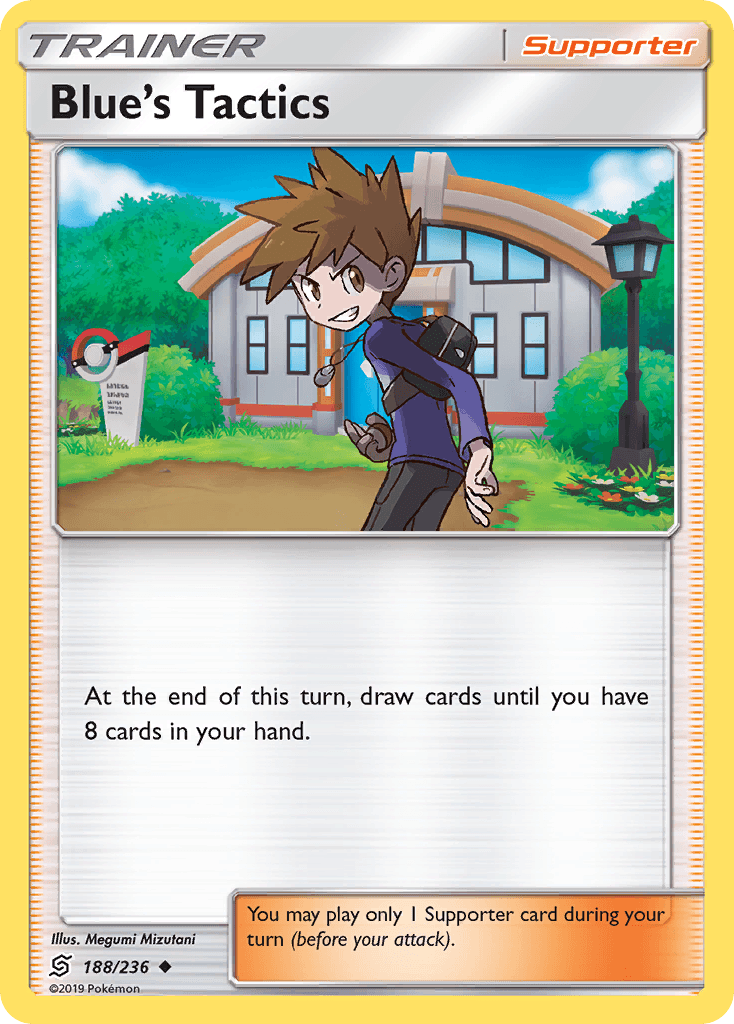 Blue's Tactics [Reverse Holo]
