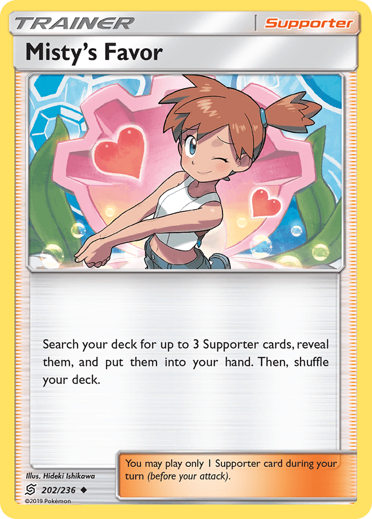 Misty's Favor [Reverse Holo]