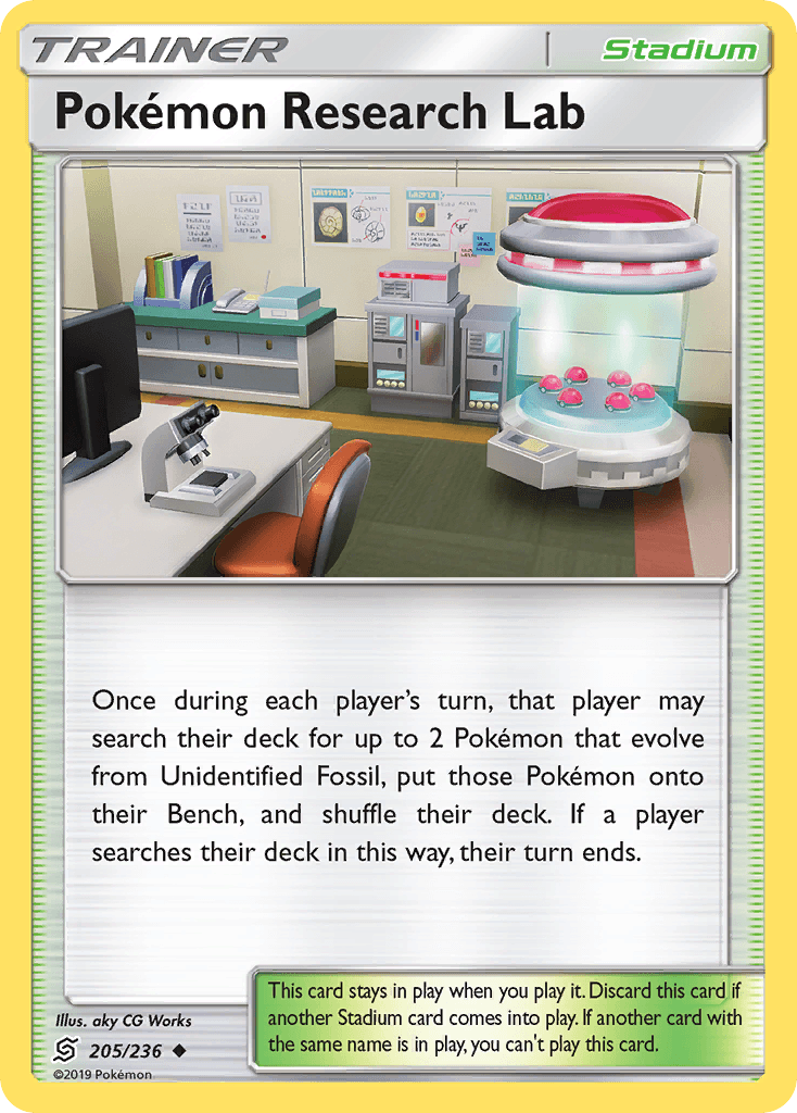 Pokémon Research Lab [Reverse Holo]
