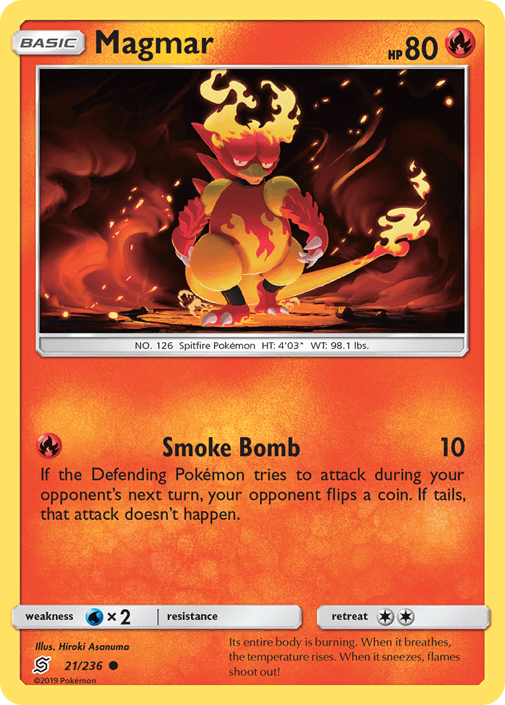 Magmar [Reverse Holo]