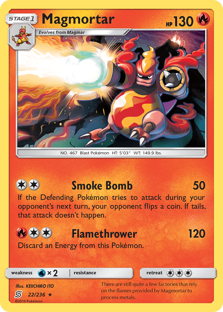 Magmortar [Reverse Holo]