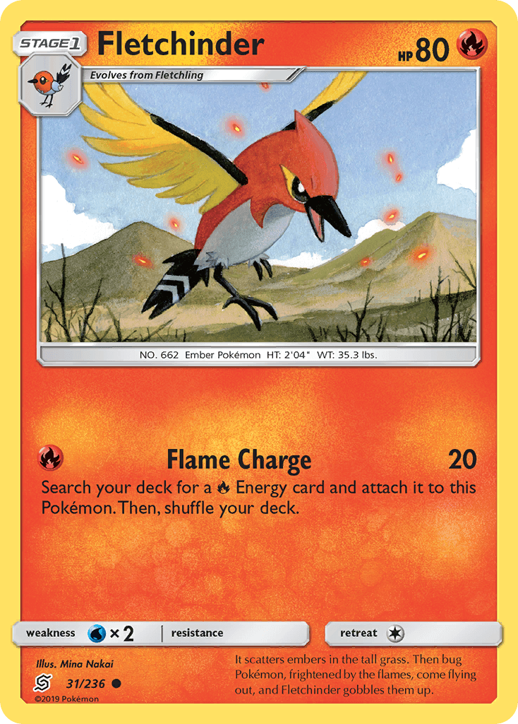 Fletchinder [Reverse Holo]