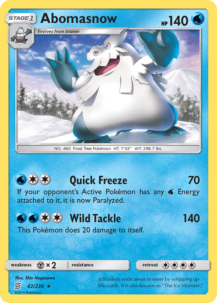 Abomasnow [Reverse Holo]