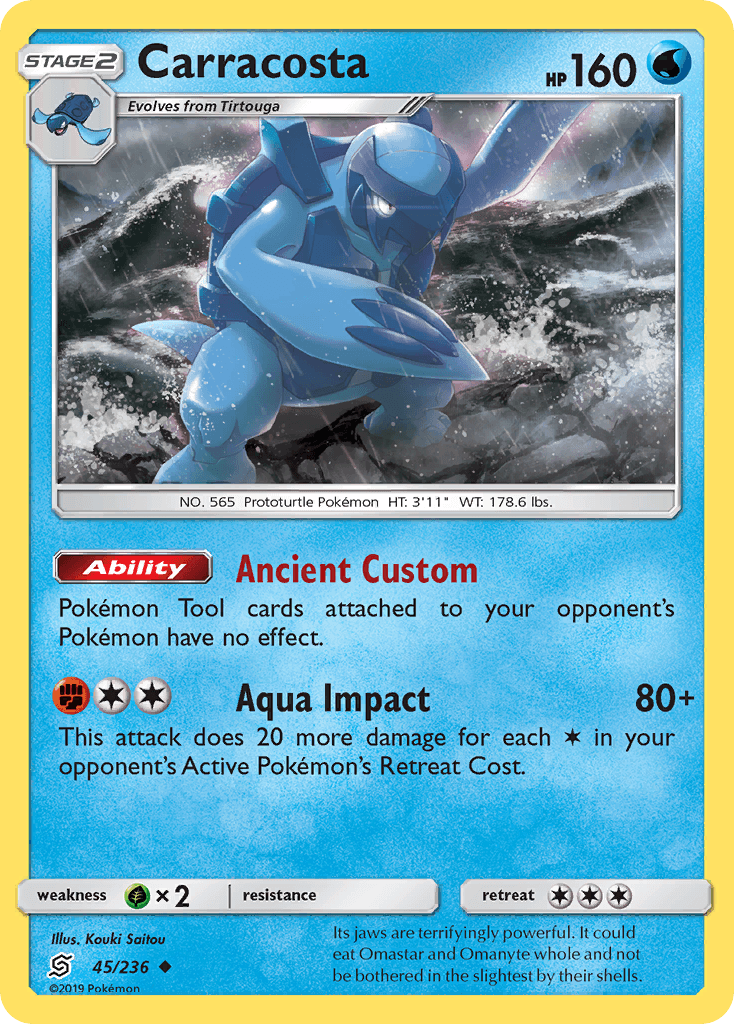 Carracosta [Reverse Holo]