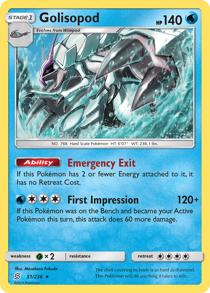 Golisopod [Reverse Holo]
