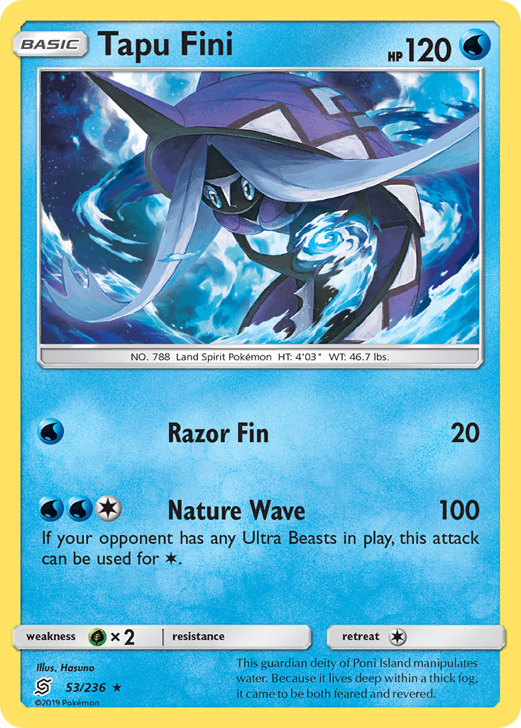 Tapu Fini [Reverse Holo]