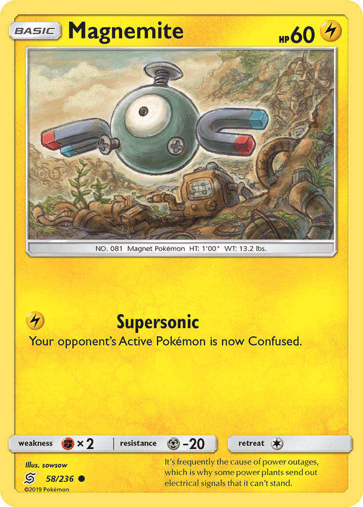 Magnemite [Reverse Holo]