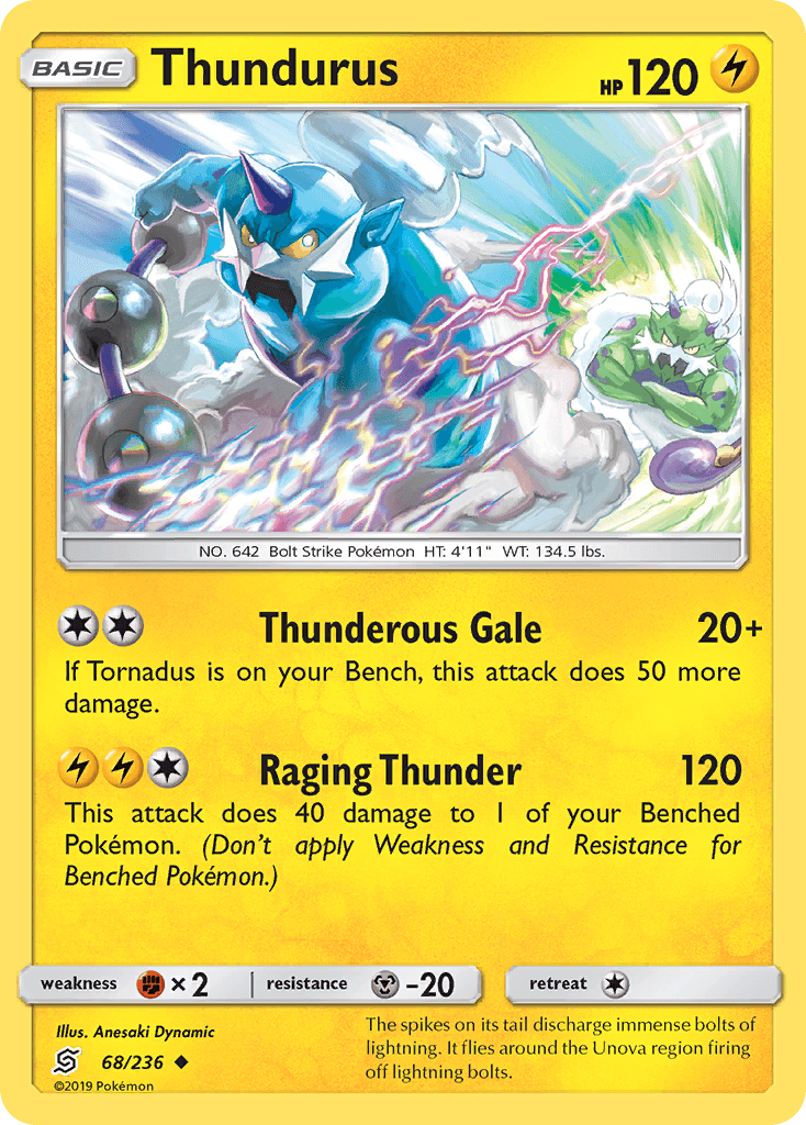 Thundurus [Reverse Holo]