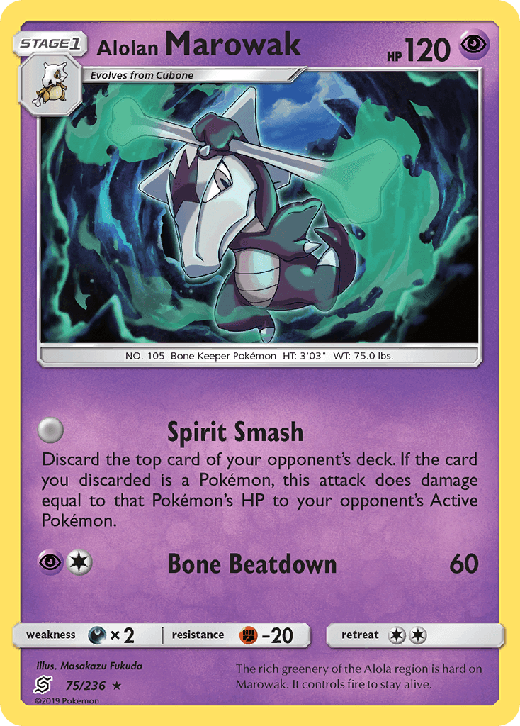 Alolan Marowak [Reverse Holo]