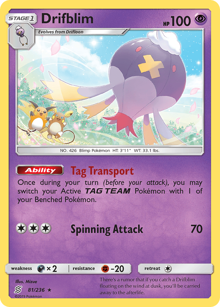 Drifblim [Reverse Holo]