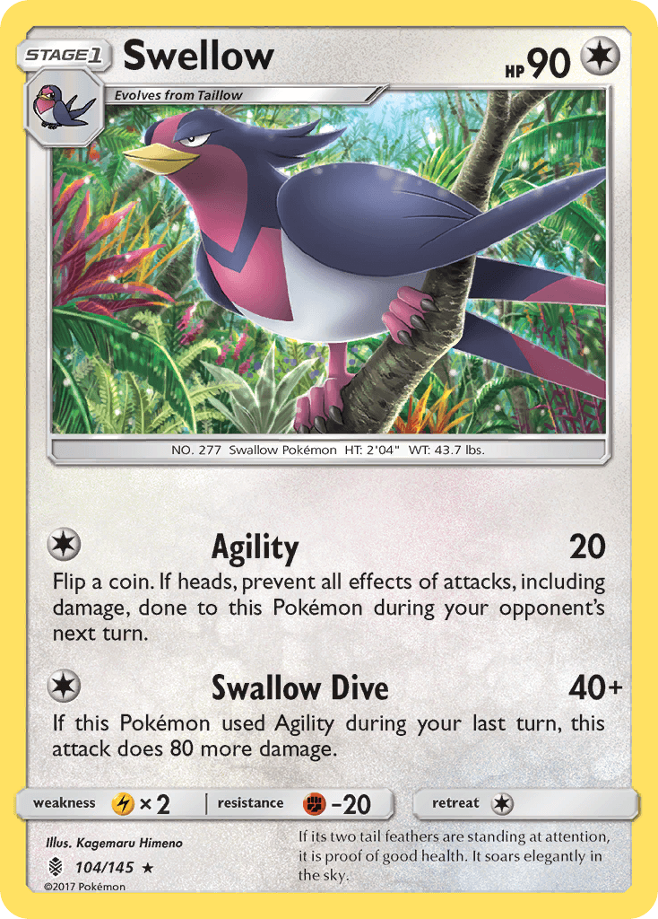 Swellow [Reverse Holo]
