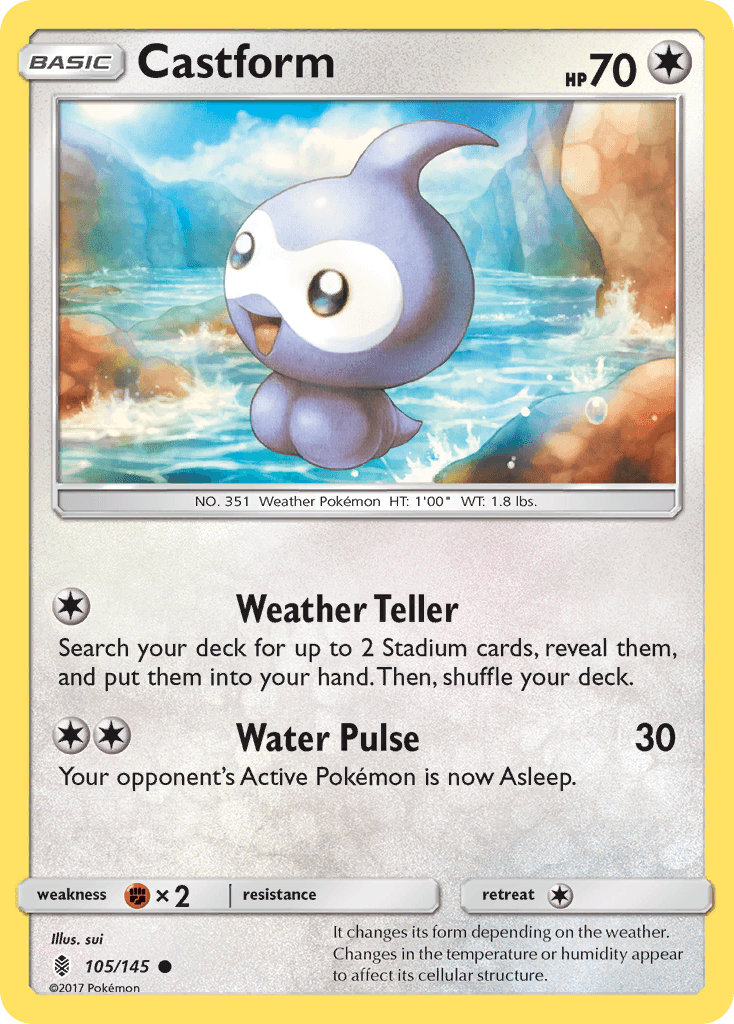 Castform [Reverse Holo]