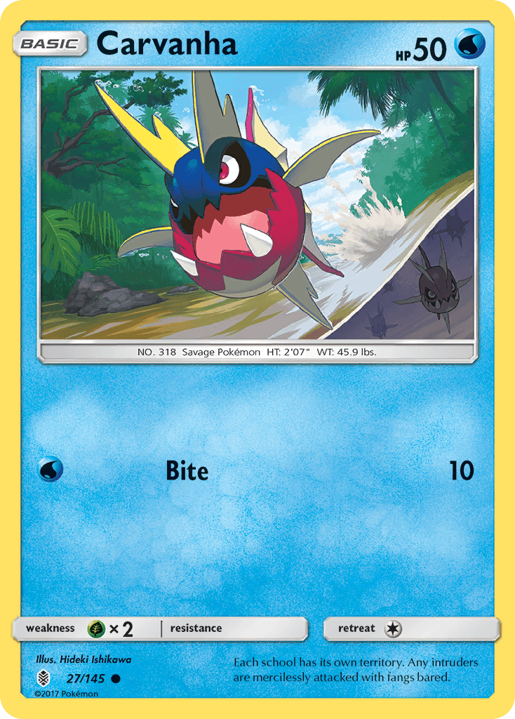 Carvanha [Reverse Holo]