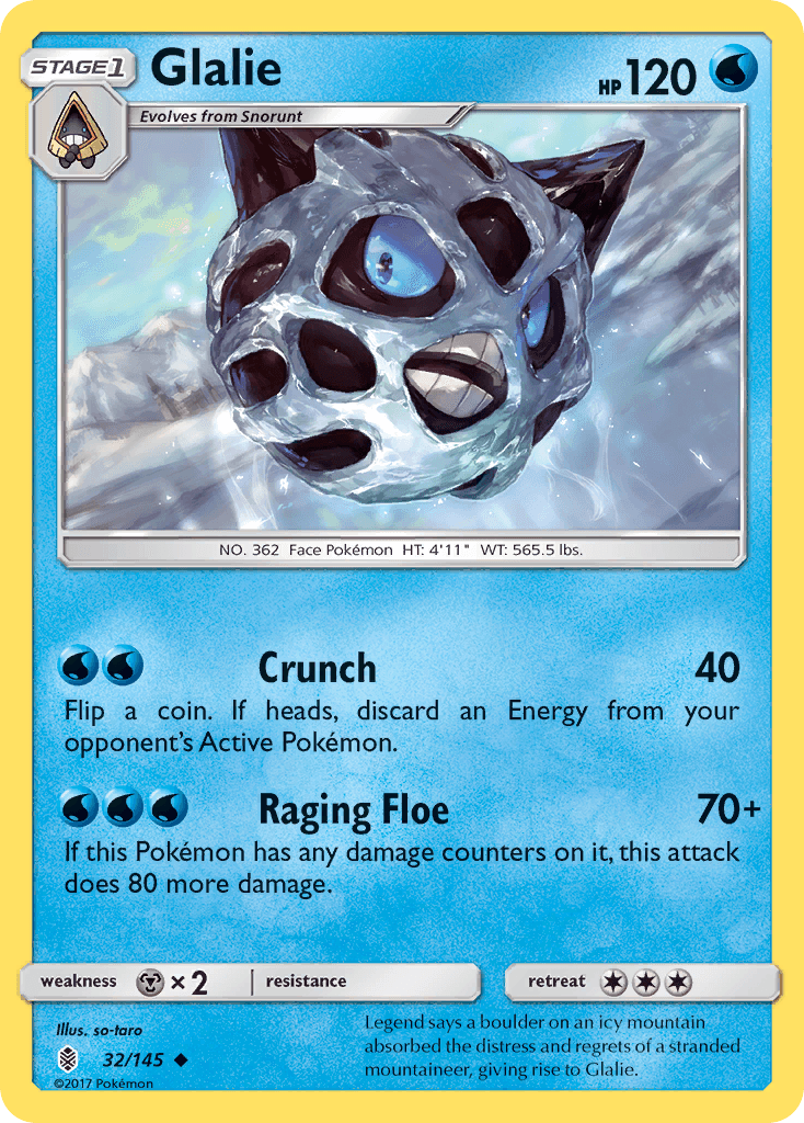 Glalie [Reverse Holo]