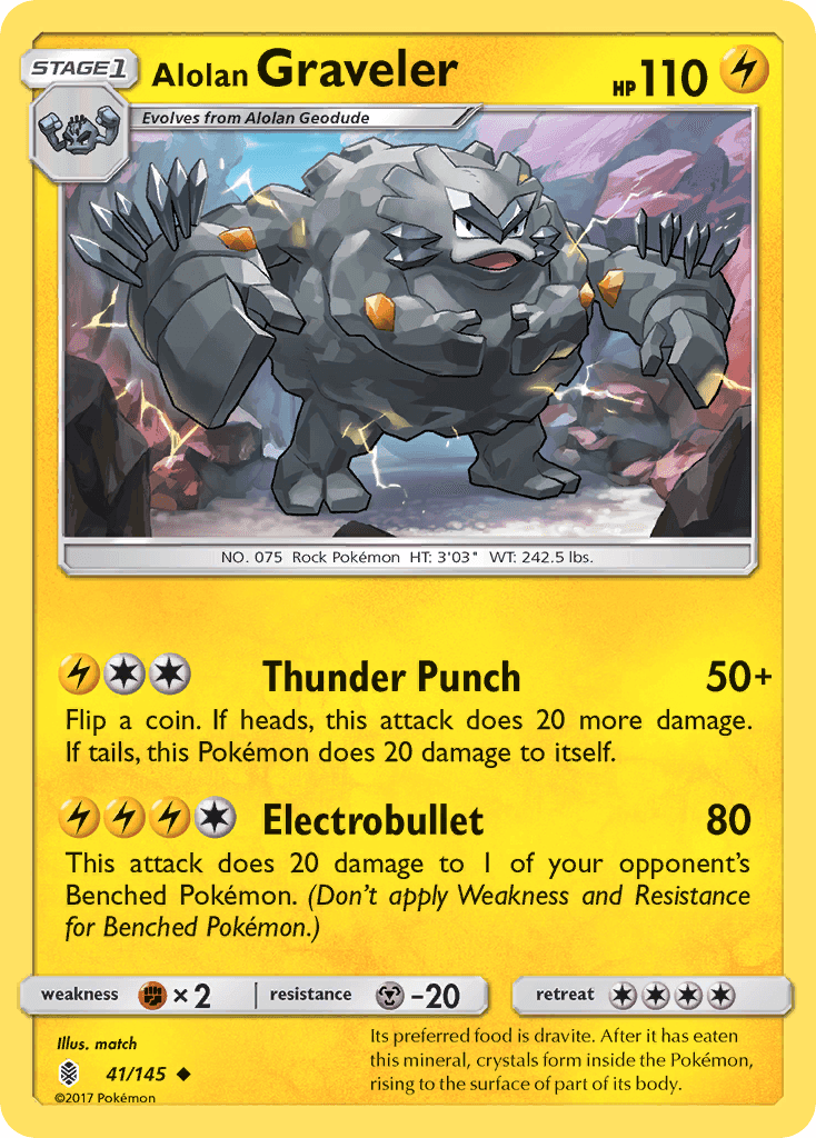 Alolan Graveler [Reverse Holo]