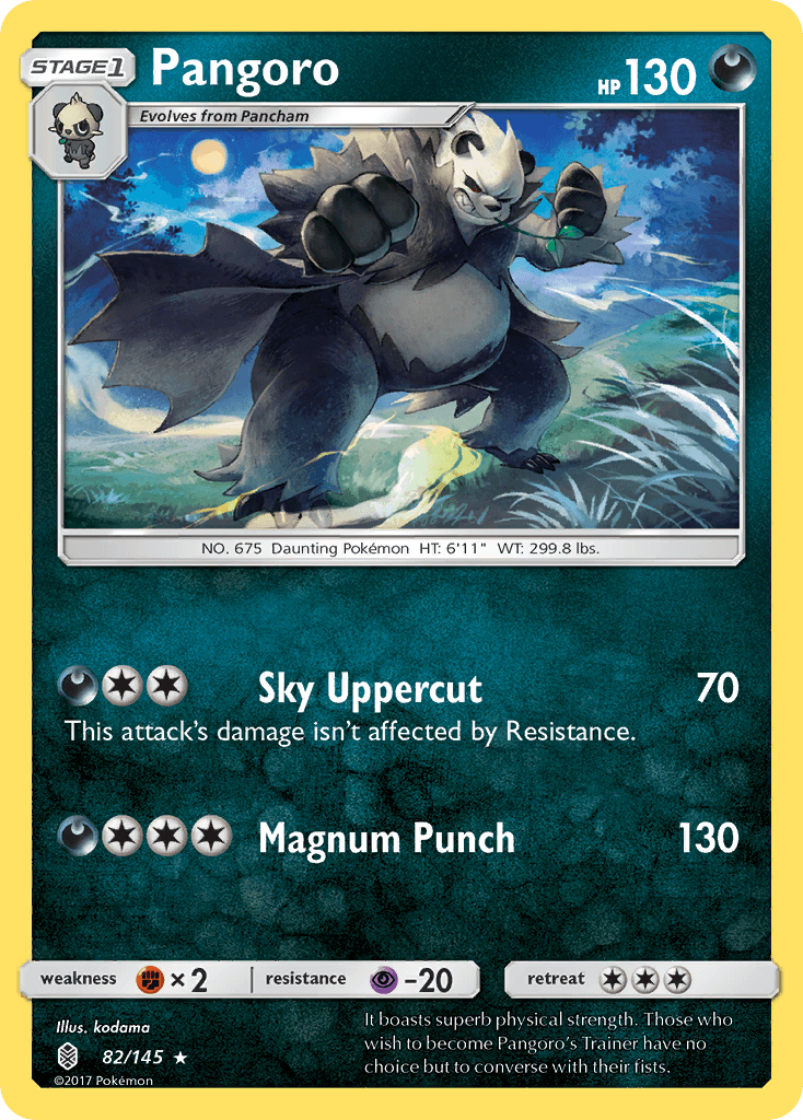 Pangoro [Reverse Holo]
