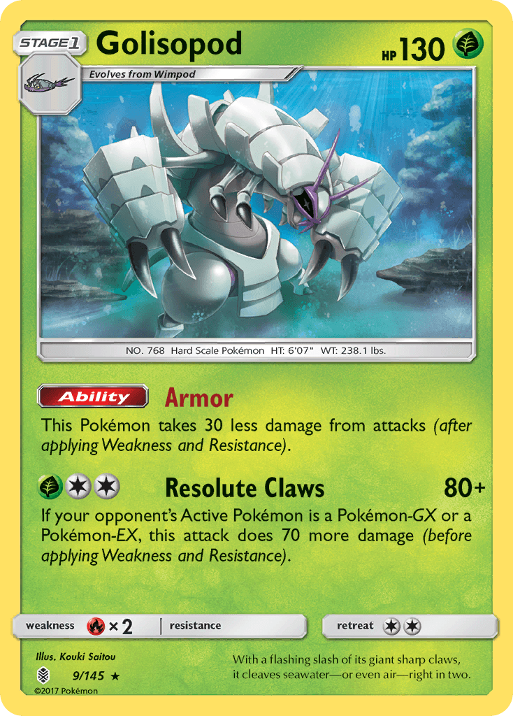 Golisopod [Reverse Holo]