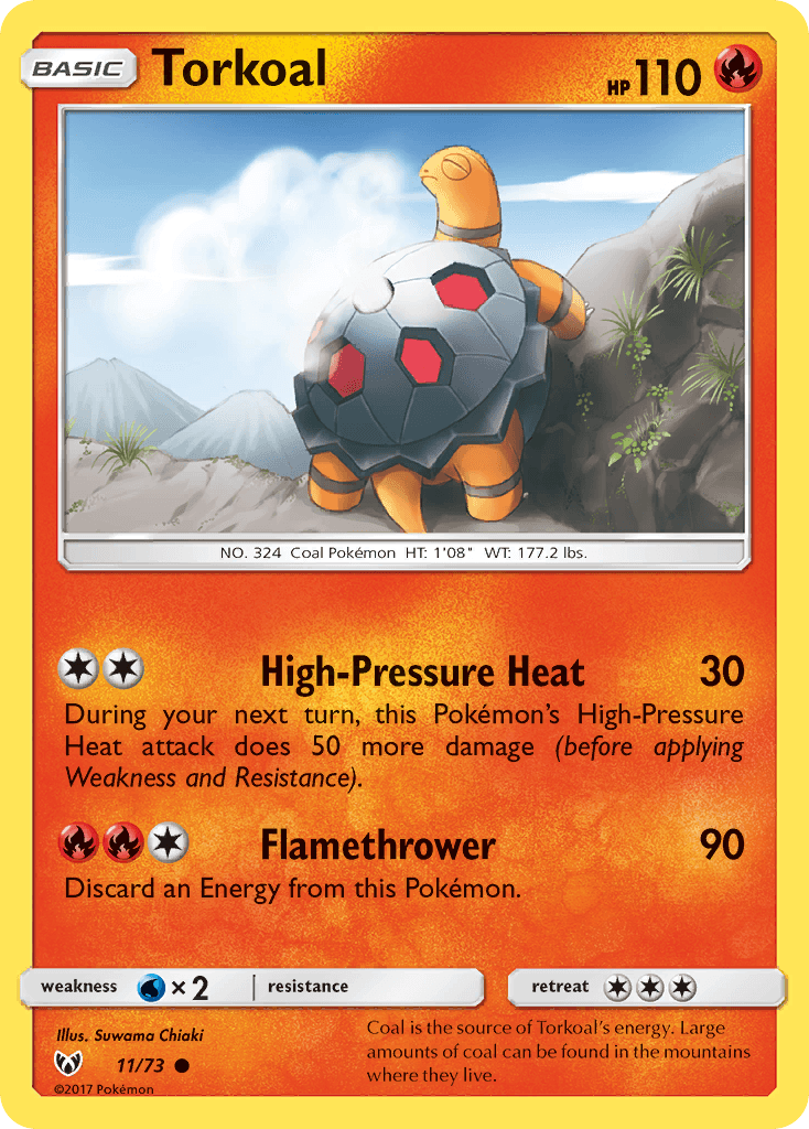 Torkoal [Reverse Holo]