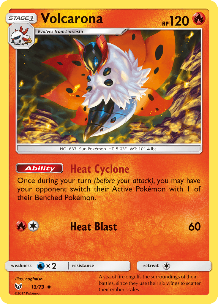 Volcarona [Reverse Holo]