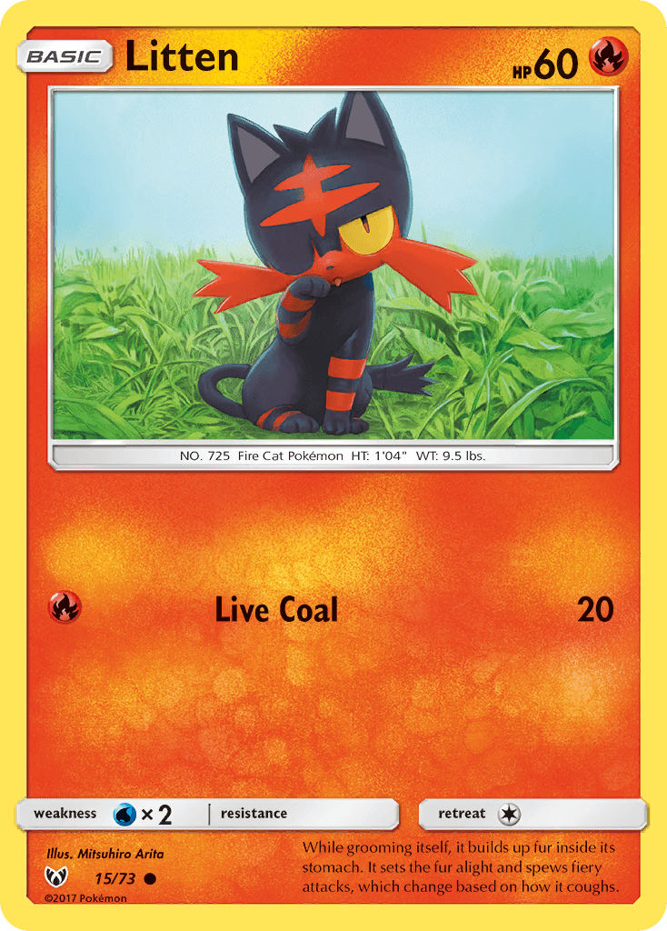 Litten [Reverse Holo]
