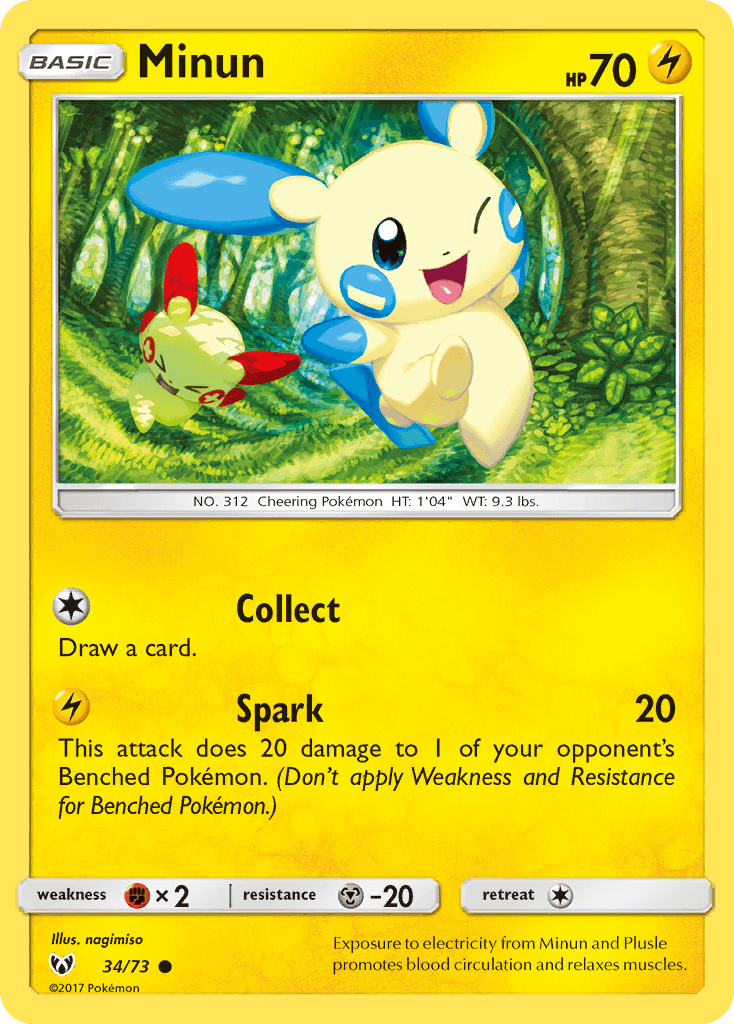 Minun [Reverse Holo]