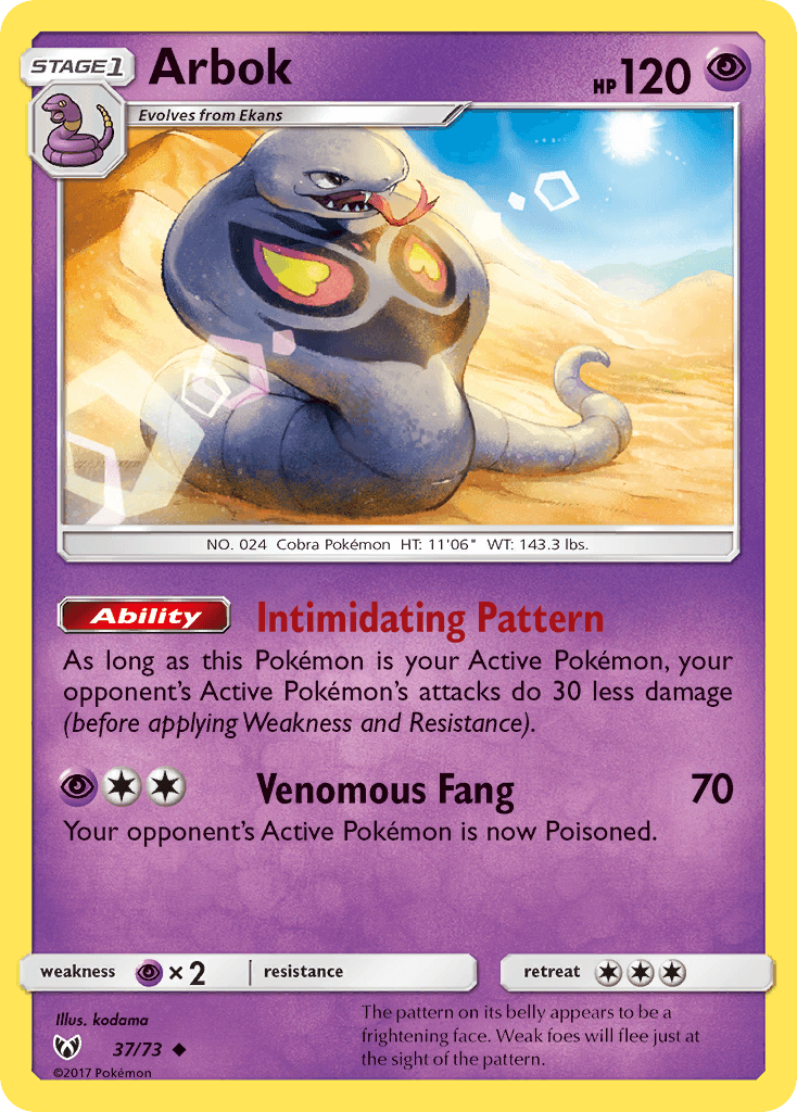 Arbok [Reverse Holo]