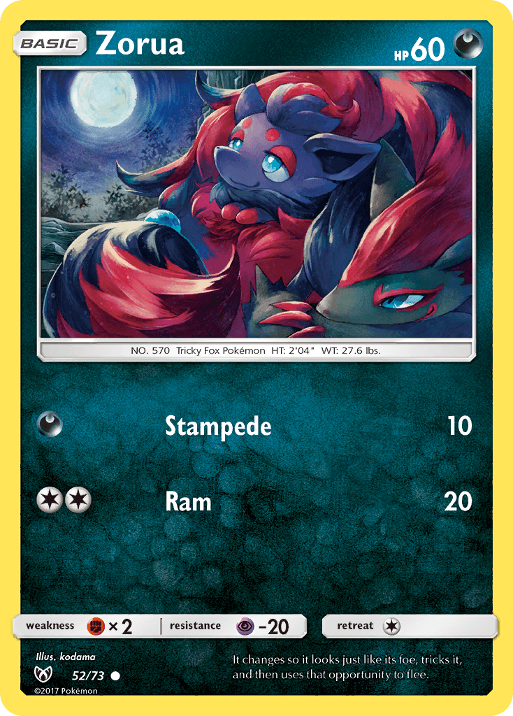 Zorua [Reverse Holo]