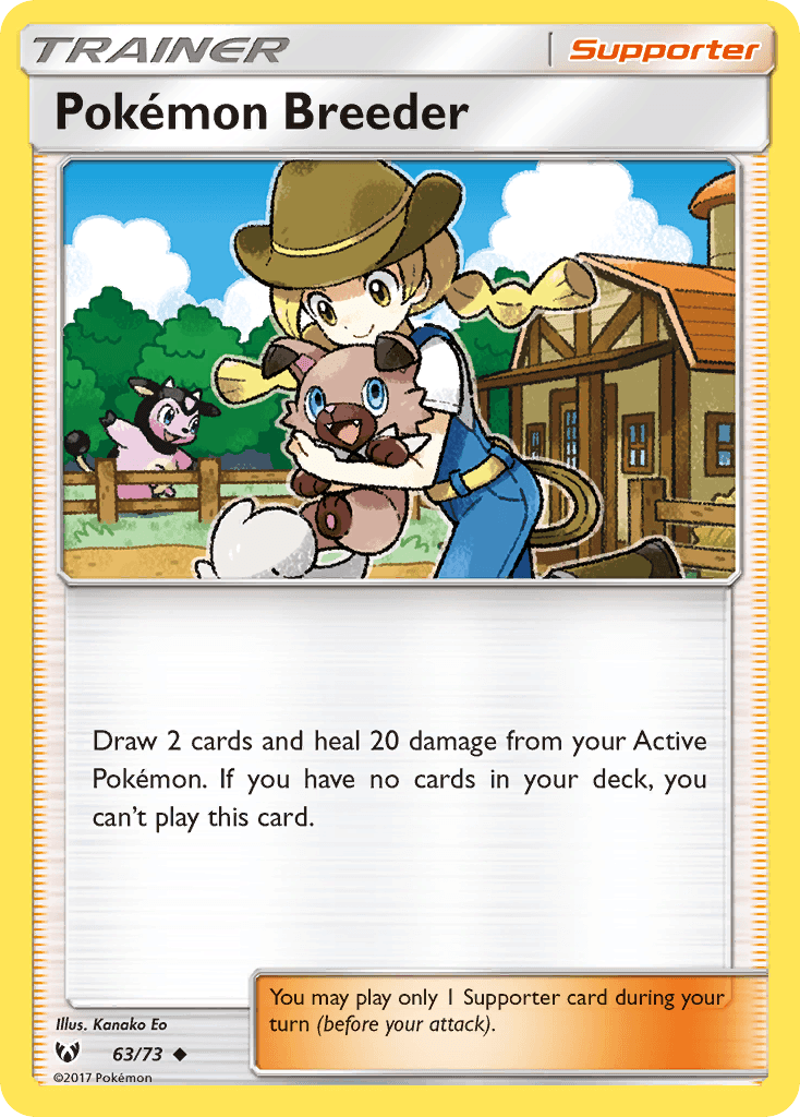 Pokémon Breeder [Reverse Holo]