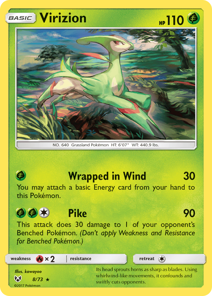 Virizion [Reverse Holo]