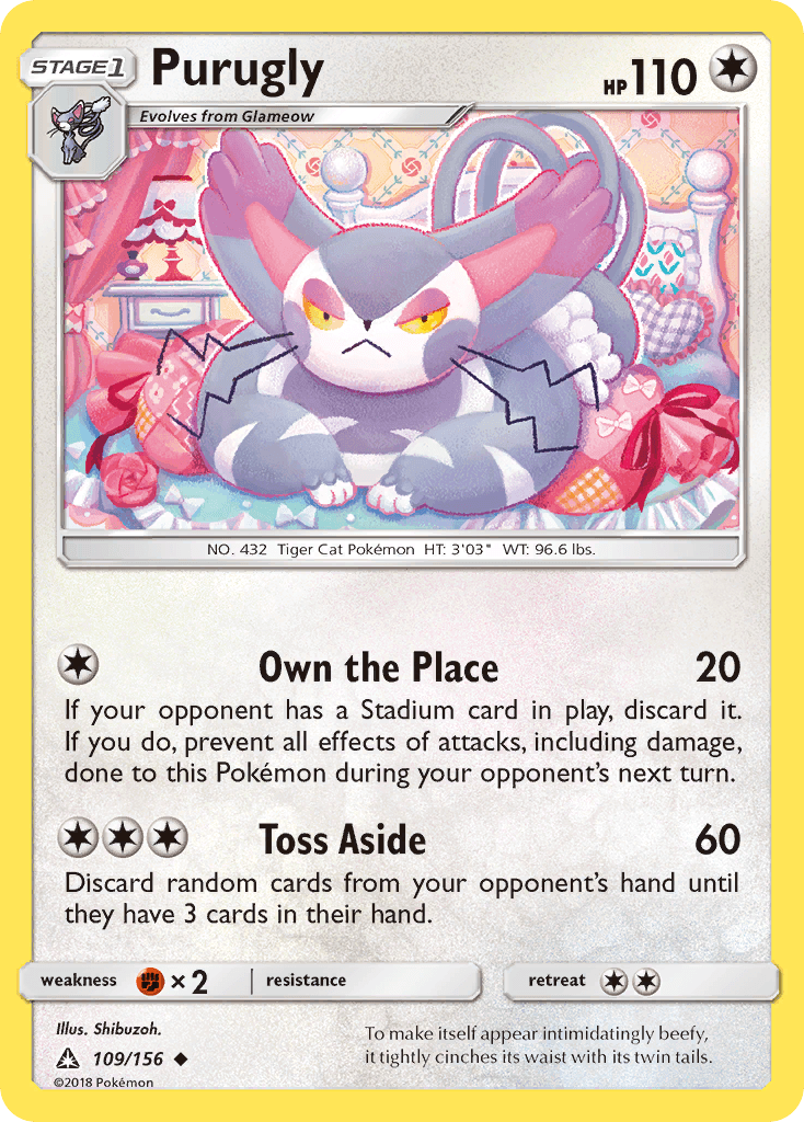 Purugly [Reverse Holo]