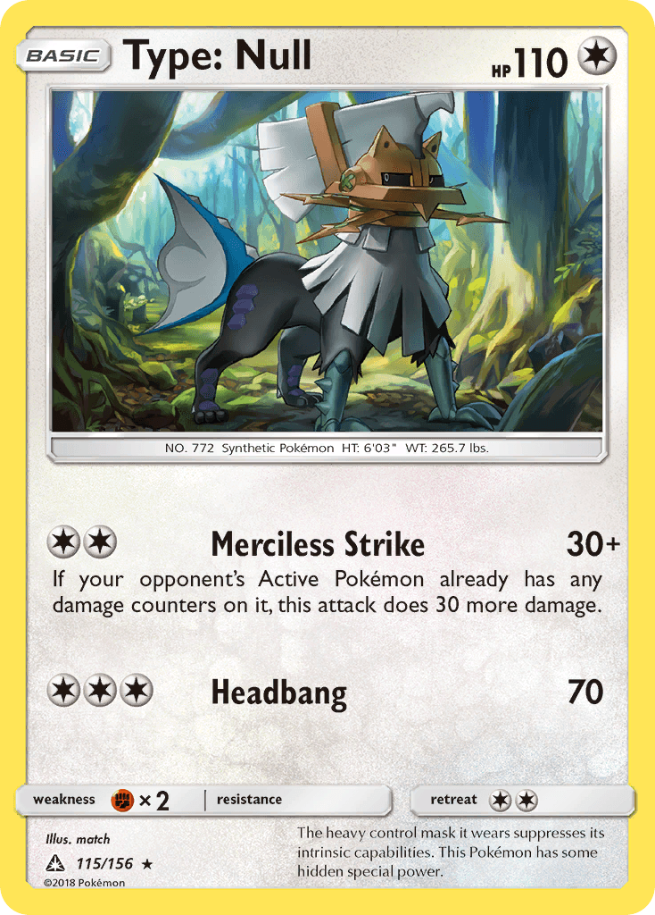 Type: Null [Reverse Holo]