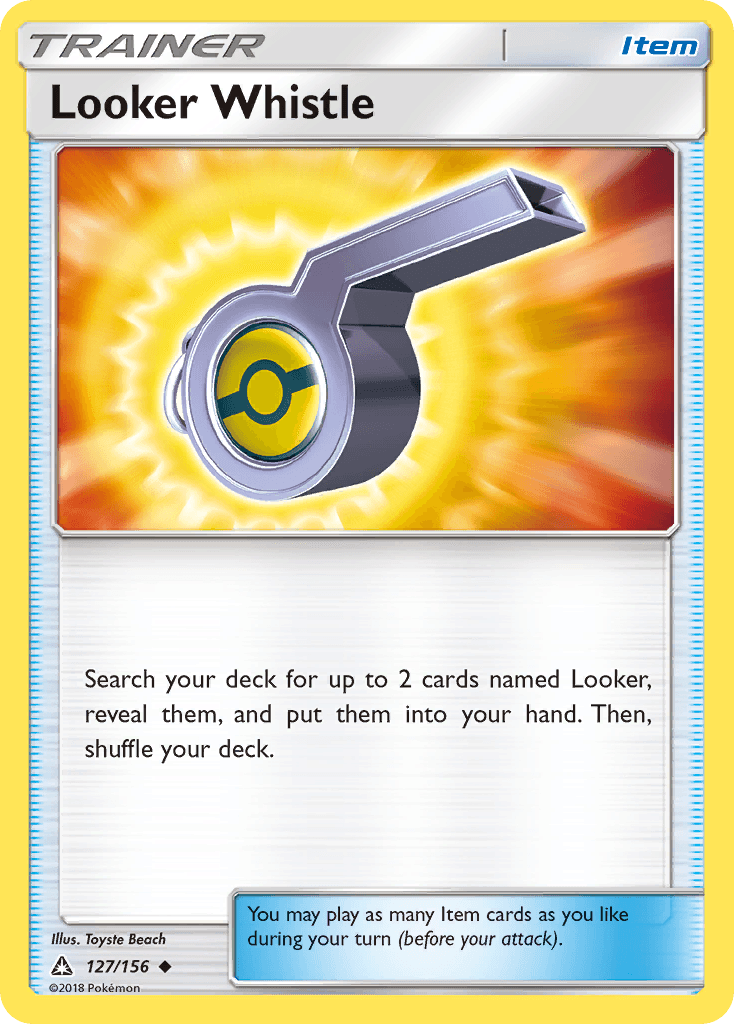 Looker Whistle [Reverse Holo]