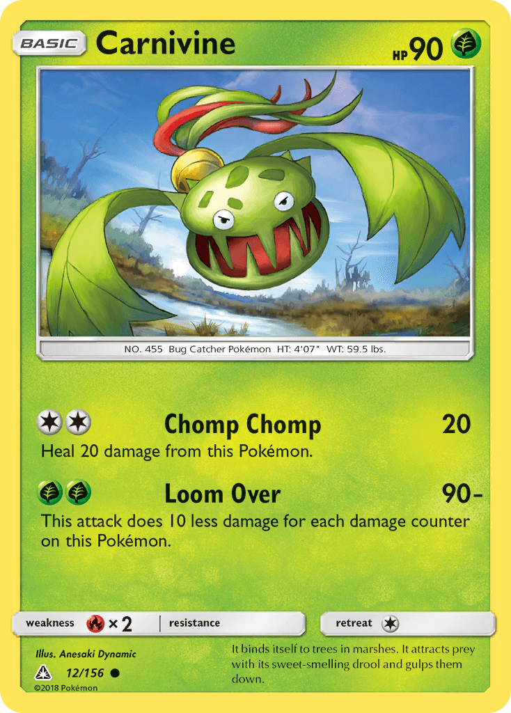 Carnivine [Reverse Holo]