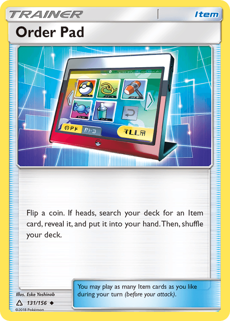 Order Pad [Reverse Holo]