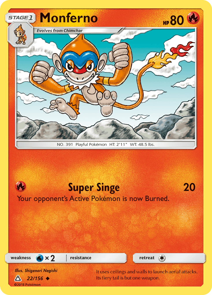 Monferno [Reverse Holo]