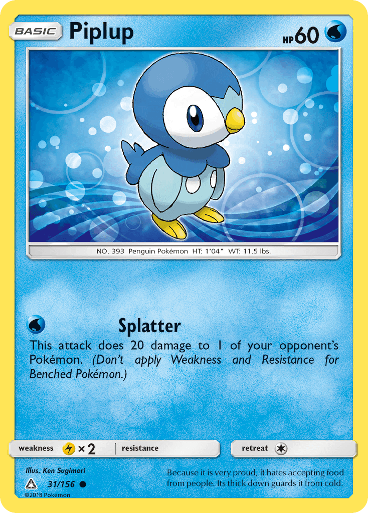 Piplup [Reverse Holo]