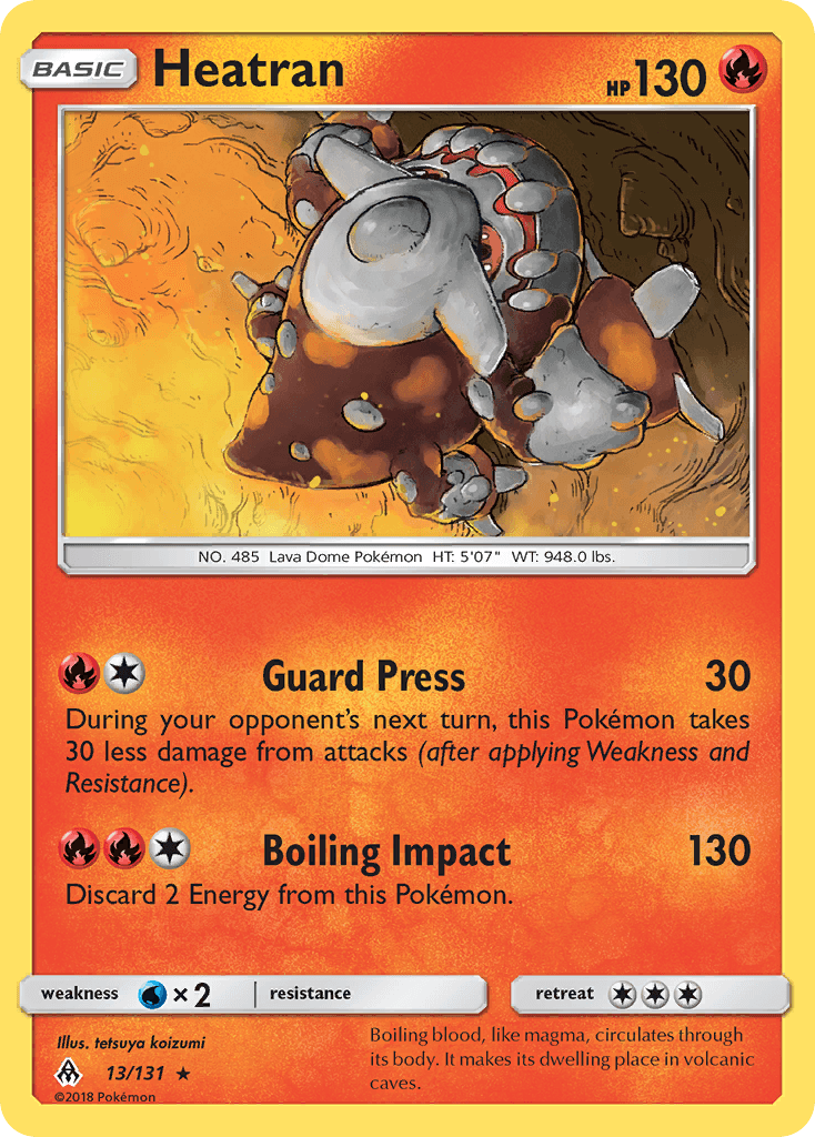 Heatran [Reverse Holo]